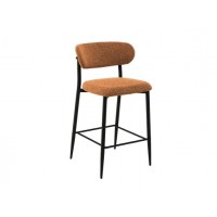 Полубарный стул B-160 горчичный + черный Полубарный стул B-160 горчичный + черный