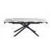 Керамический стол TML-819-1 вайт клауд + чорний
