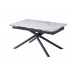 Керамический стол TML-819-1 вайт клауд + чорний