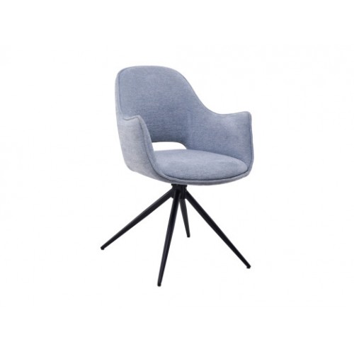 Стул поворотный R-150 блу-грей + черный Стул поворотный R-150 блу-грей + черный