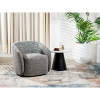 Поворотное кресло "Тино" серый