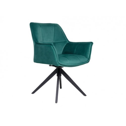 Стул поворотный R-68 изумрудный + черный Стул поворотный R-68 изумрудный + черный
