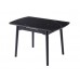 Керамический стол TM-87-1 черный оникс + черный