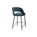 Полубарный стул B-125 изумрудный + черный Полубарный стул B-125 изумрудный + черный