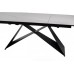 Керамический стол Бруно TML-880 белый мрамор + черный Керамический стол Бруно TML-880 белый мрамор + черный