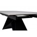 Керамический стол Бруно TML-880 белый мрамор + черный Керамический стол Бруно TML-880 белый мрамор + черный