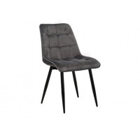 Стул N-46 серый велюр + черный