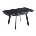 Керамический стол TM-80 чёрный оникс + чёрный