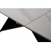Керамический стол Бруно TML-880 белый мрамор + черный Керамический стол Бруно TML-880 белый мрамор + черный