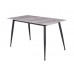 Обеденный керамический стол TM-100 калакатта грей + черный