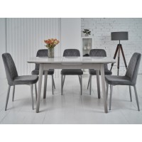 Керамический стол TM-84 каса вайт + серый