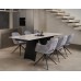 Керамический стол Олимпия ТМL-985 ребекка грей + чёрный