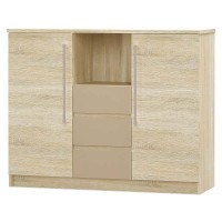 Комод 2Д+3Ш Аляска Дуб Самоа - Мебель Сервис