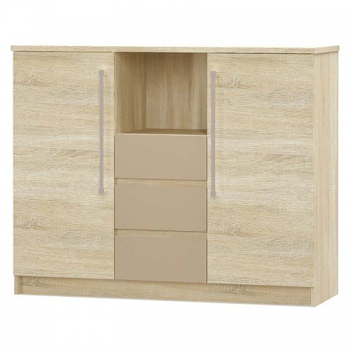 Комод 2Д+3Ш Аляска Дуб Самоа - Мебель Сервис