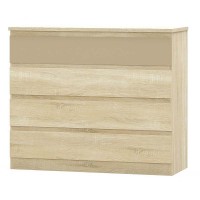 Комод 4Ш Аляска Дуб Самоа - Мебель Сервис