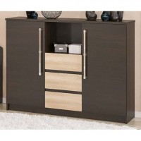 Комод 2Д+3Ш Аляска Венге Темный - Мебель Сервис