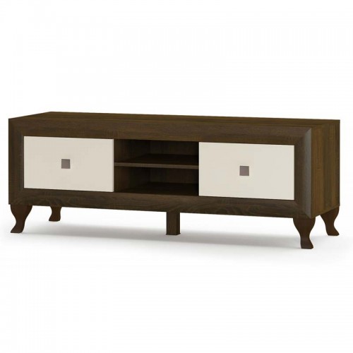 Тумба РТВ 2Ш Парма Дуб Сонома Темный - Мебель Сервис Тумба РТВ 2Ш Парма Дуб Сонома Темный - Мебель Сервис