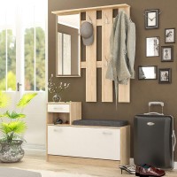 Прихожая Орион с подушкой Дуб Самоа - Мебель Сервис