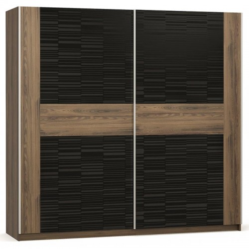 Шкаф-купе Фиеста Дуб Април - Мебель Сервис