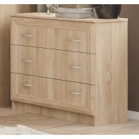 Комод Соната Дуб Самоа - Мебель Сервис Комод Соната Дуб Самоа - Мебель Сервис