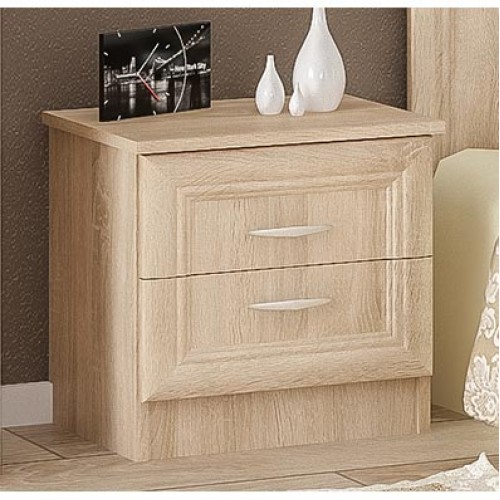 Тумба прикроватная (2 шт.) Соната Дуб Самоа - Мебель Сервис Тумба прикроватная (2 шт.) Соната Дуб Самоа - Мебель Сервис