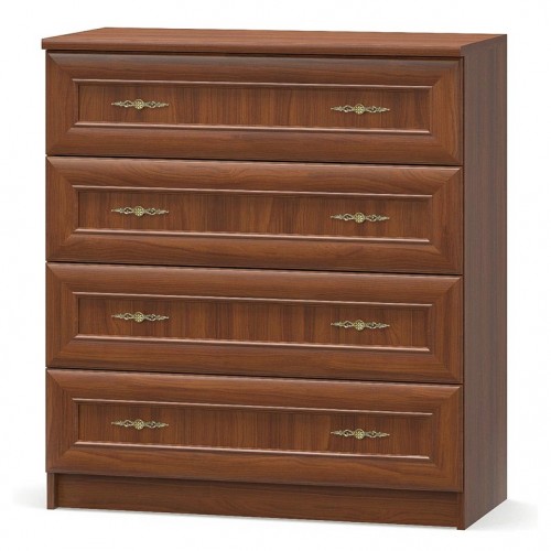 Комод 4Ш Даллас Вишня Портофино - Мебель Сервис