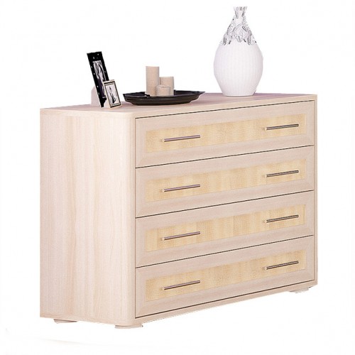 Комод 4Ш Токио Ясень Светлый - Мебель Сервис