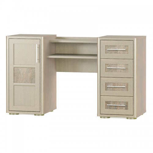 Туалетка 1Д + 4Ш Токио Ясень Светлый - Мебель Сервис Туалетка 1Д + 4Ш Токио Ясень Светлый - Мебель Сервис