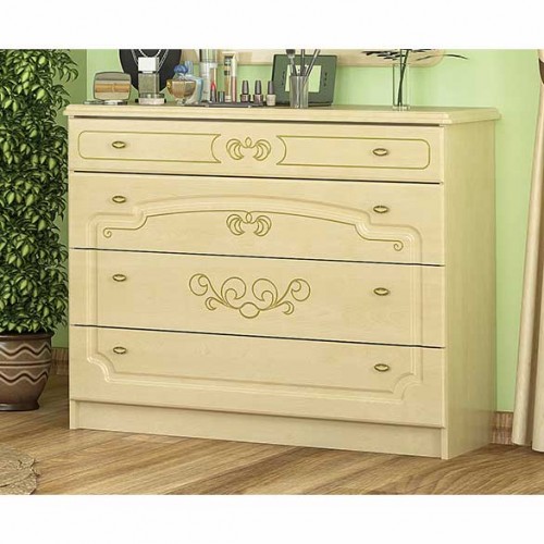 Комод Барокко Береза Тундра - Мебель Сервис