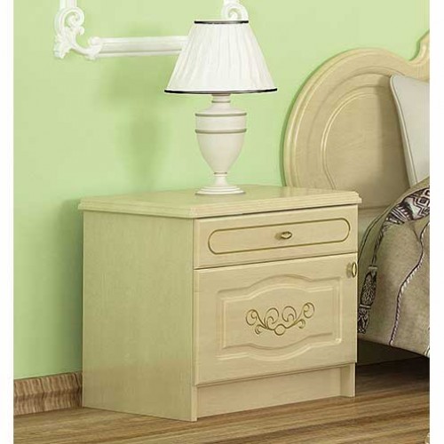 Тумба прикроватная Барокко Береза Тундра - Мебель Сервис Тумба прикроватная Барокко Береза Тундра - Мебель Сервис