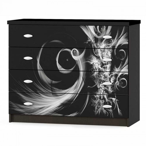 Комод Ева Венге Темный - Мебель Сервис