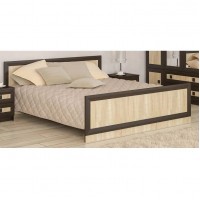 Кровать Даллас Дуб Самоа - Мебель Сервис