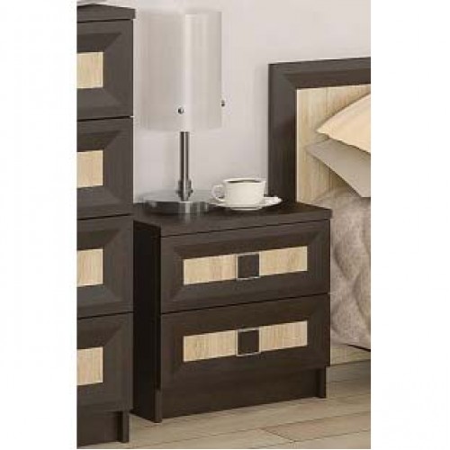 Тумба прикроватная (2шт.) Даллас Дуб Самоа - Мебель Сервис